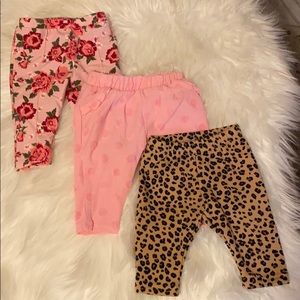 Trendy Baby Girl Pants Bundle
